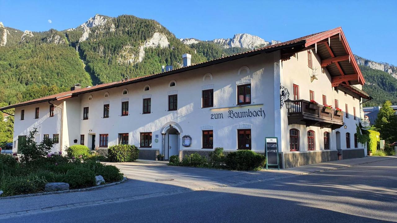 Wirtshaus Zum Baumbach Hotel Aschau im Chiemgau Exterior foto